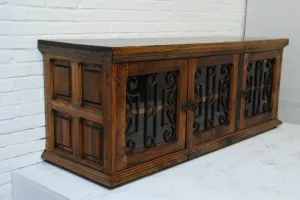 Barn Wood TV Console