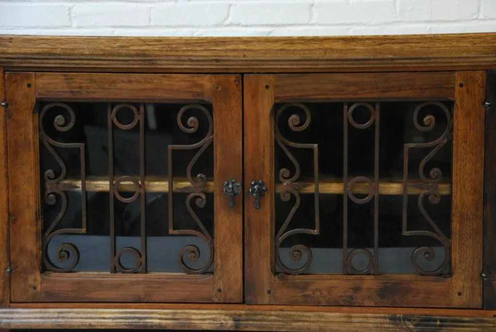 Barn Wood TV Console