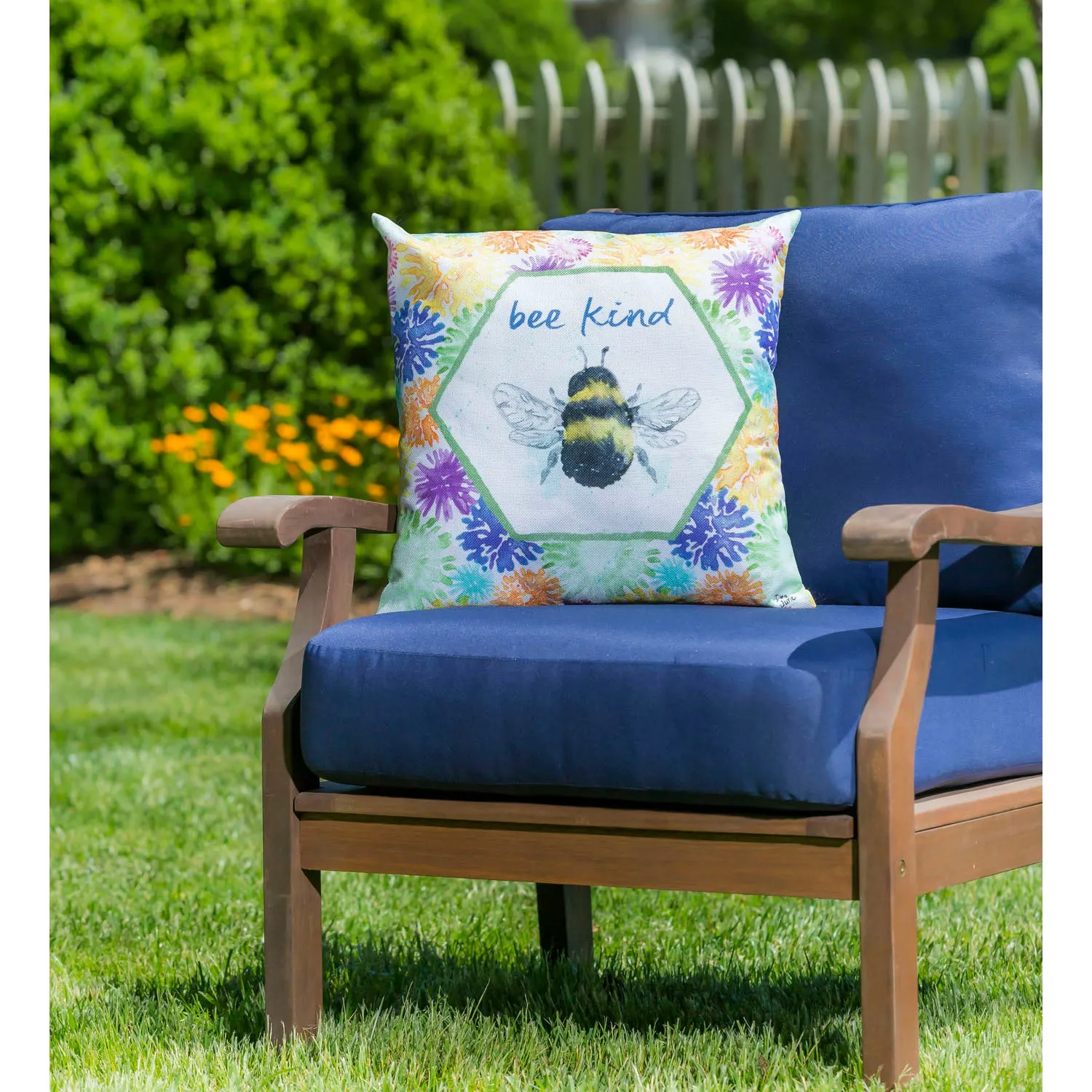 Bee Sweet Bee Kind Interchangeable Pillow Cover,4plc437