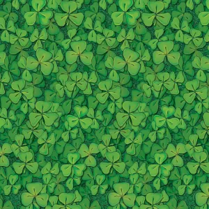 Beistle Clover Field Backdrop 4' x 30' (1/Pkg) Party Supply Decoration : St. Patricks