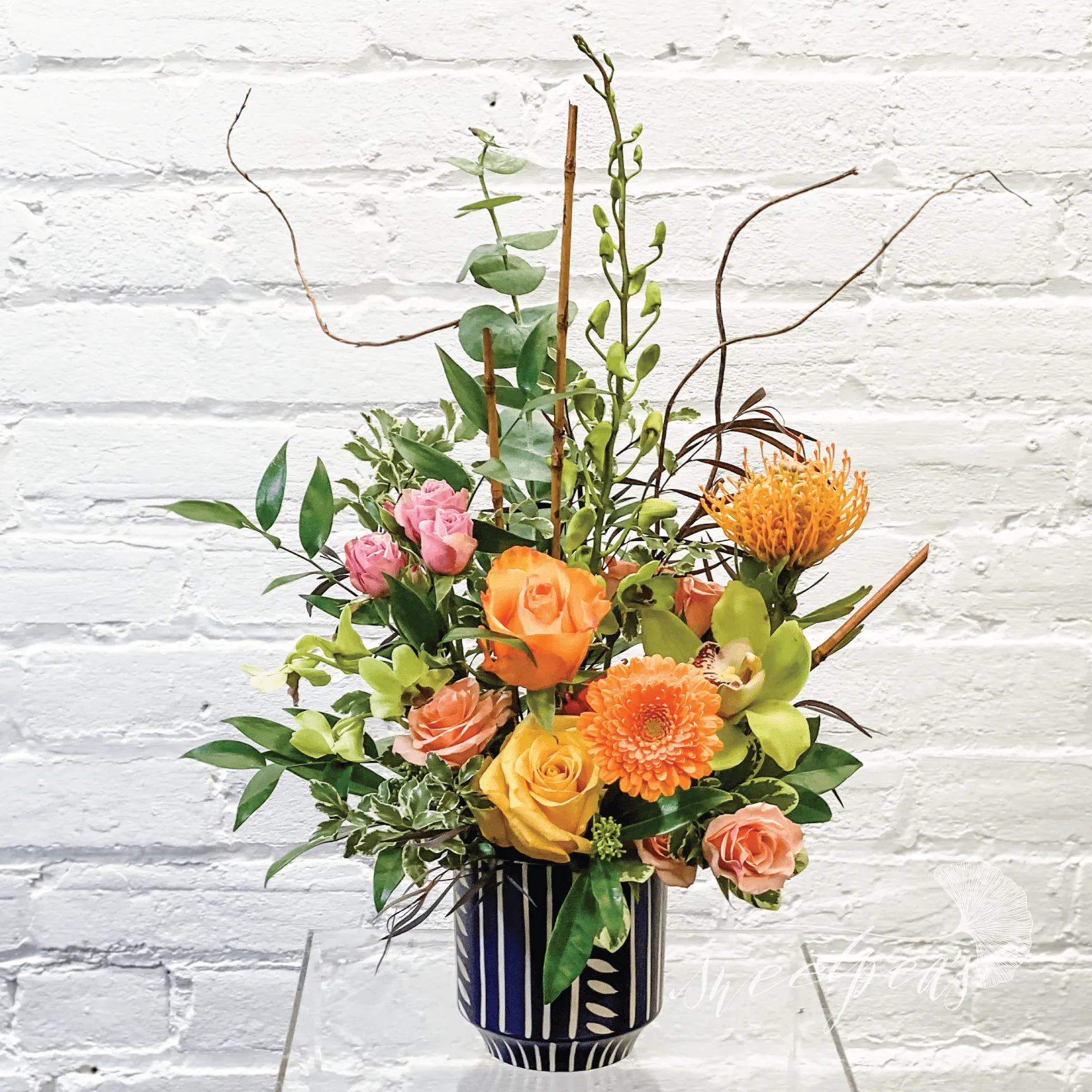 Bespoke & Artistic, Colourful - Floral Arrangement (Modest)