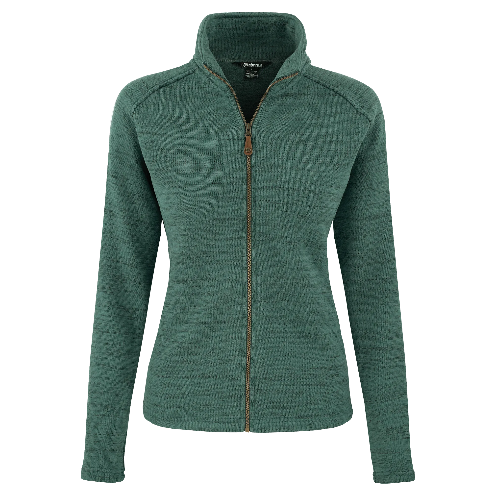 Bhutan Full Zip Jacket - Dark Thyme