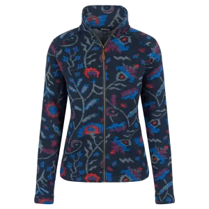 Bhutan Full Zip Jacket - Rathee Blue Floral