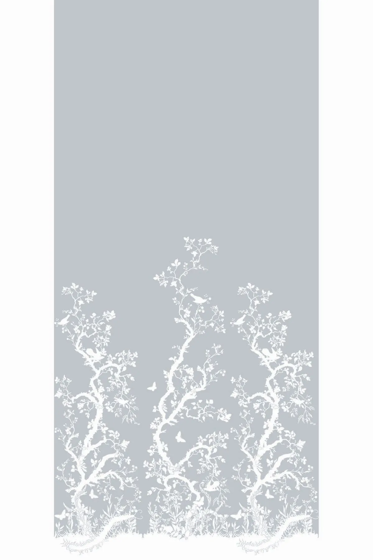 birdbranch hand printed wallpaper panel