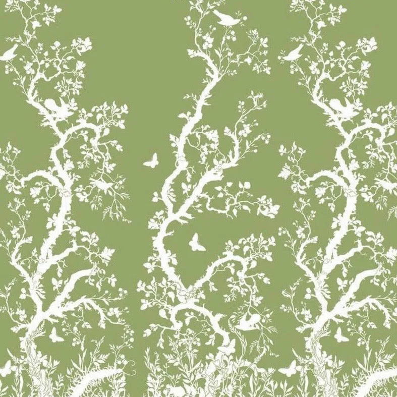 birdbranch hand printed wallpaper panel