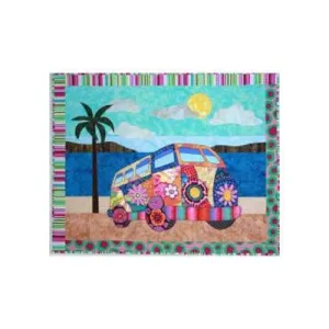 BJ Designs & Patterns Gotta Love My Bus Applique Quilt Pattern