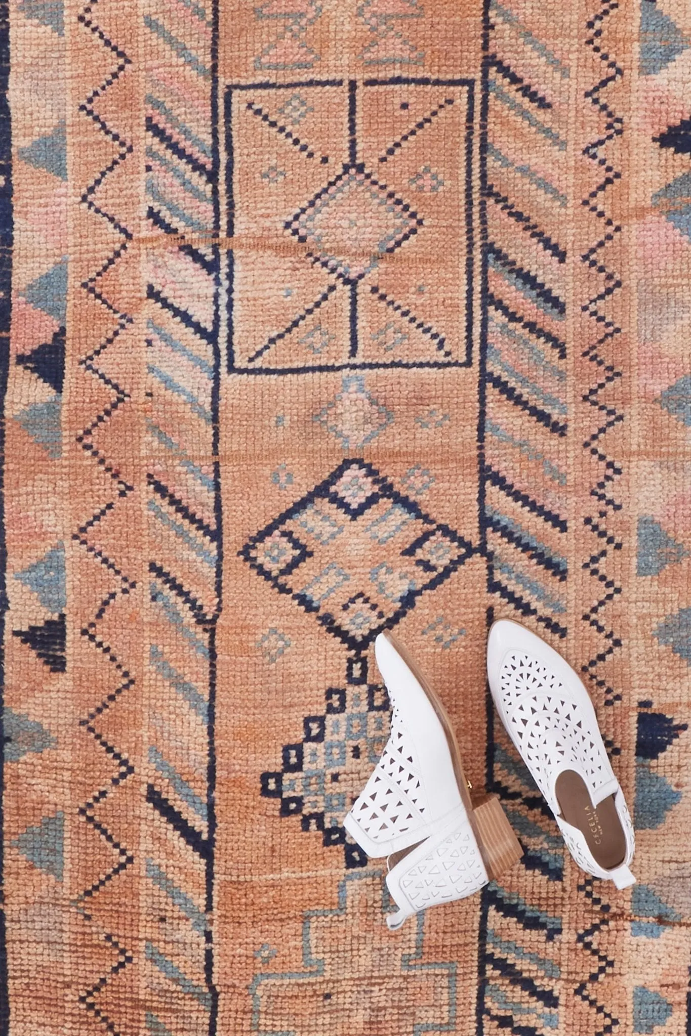 'Bloom' Vintage Turkish Runner- 2'7'' x 13'3'' (ON HOLD)