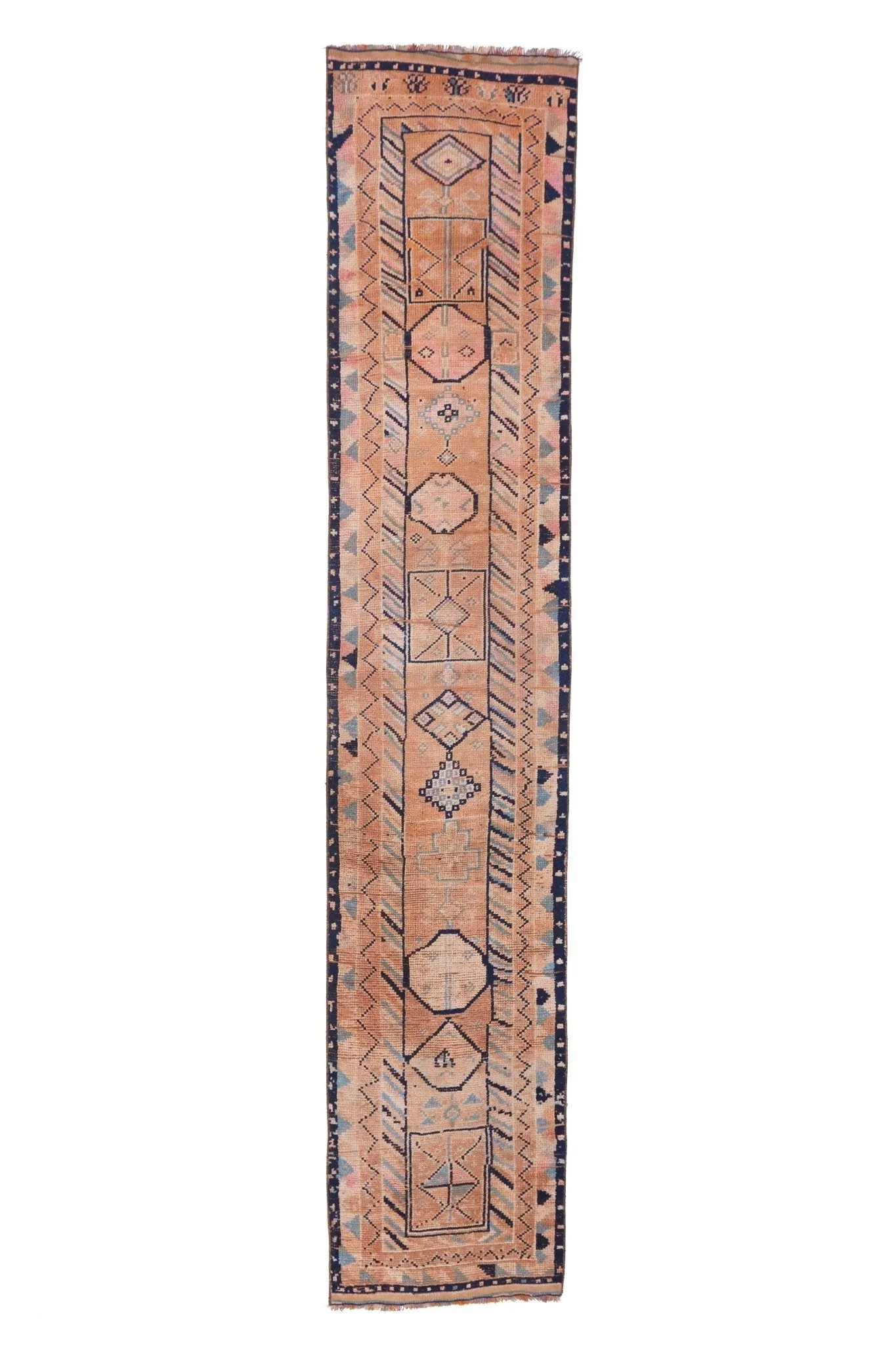 'Bloom' Vintage Turkish Runner- 2'7'' x 13'3'' (ON HOLD)