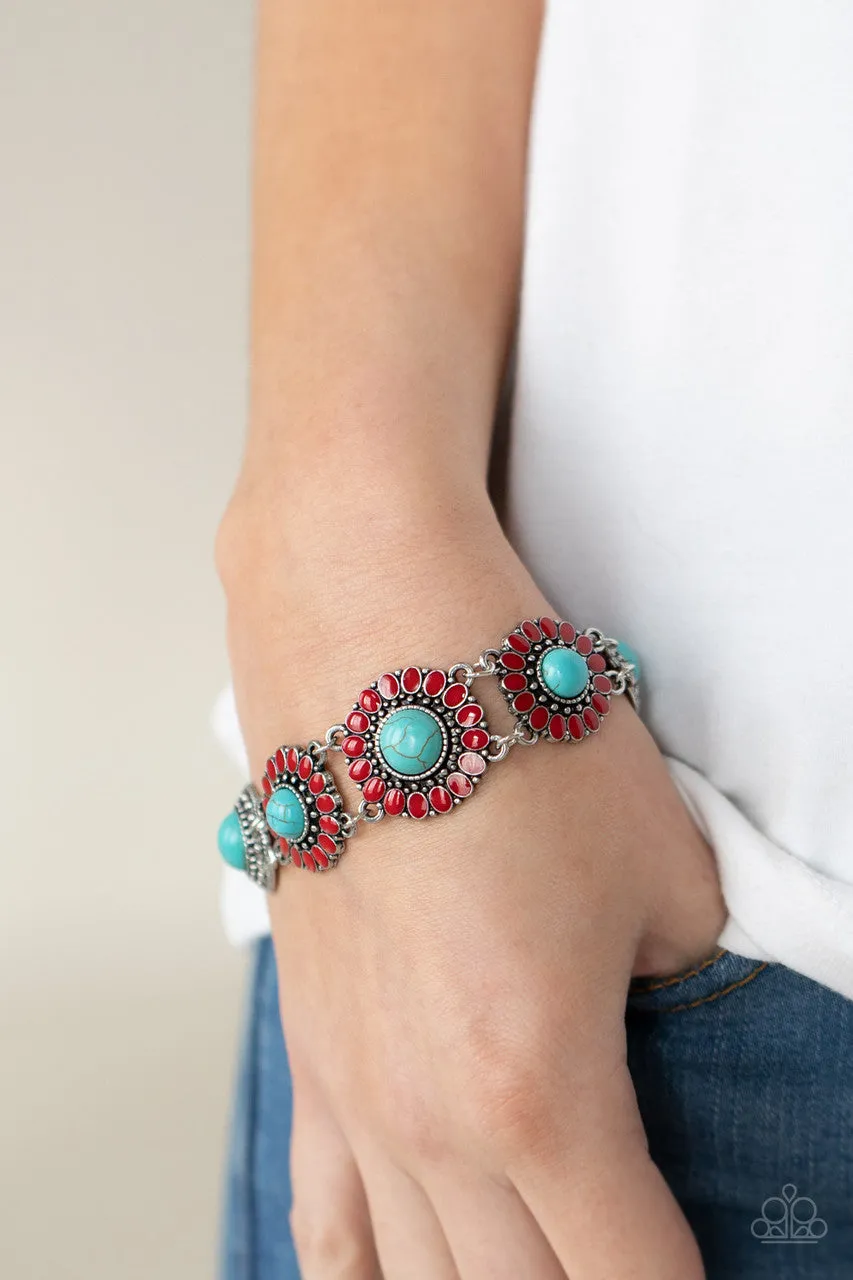 Bodaciously Badlands Red Paparazzi Bracelet