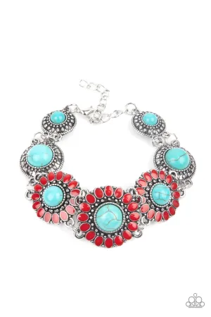 Bodaciously Badlands Red Paparazzi Bracelet