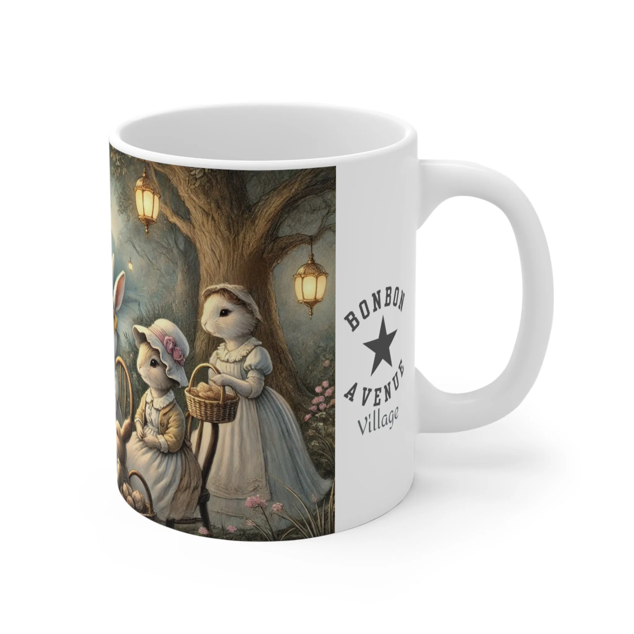 Bonbon Avenue Village Tea Party Mug