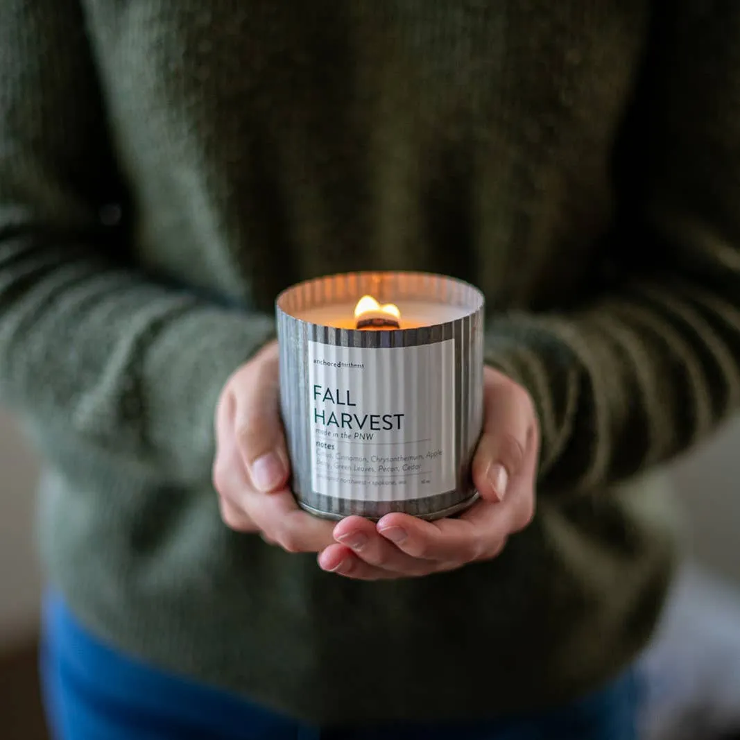 Bookworm Wood Wick Rustic Farmhouse Soy Candle