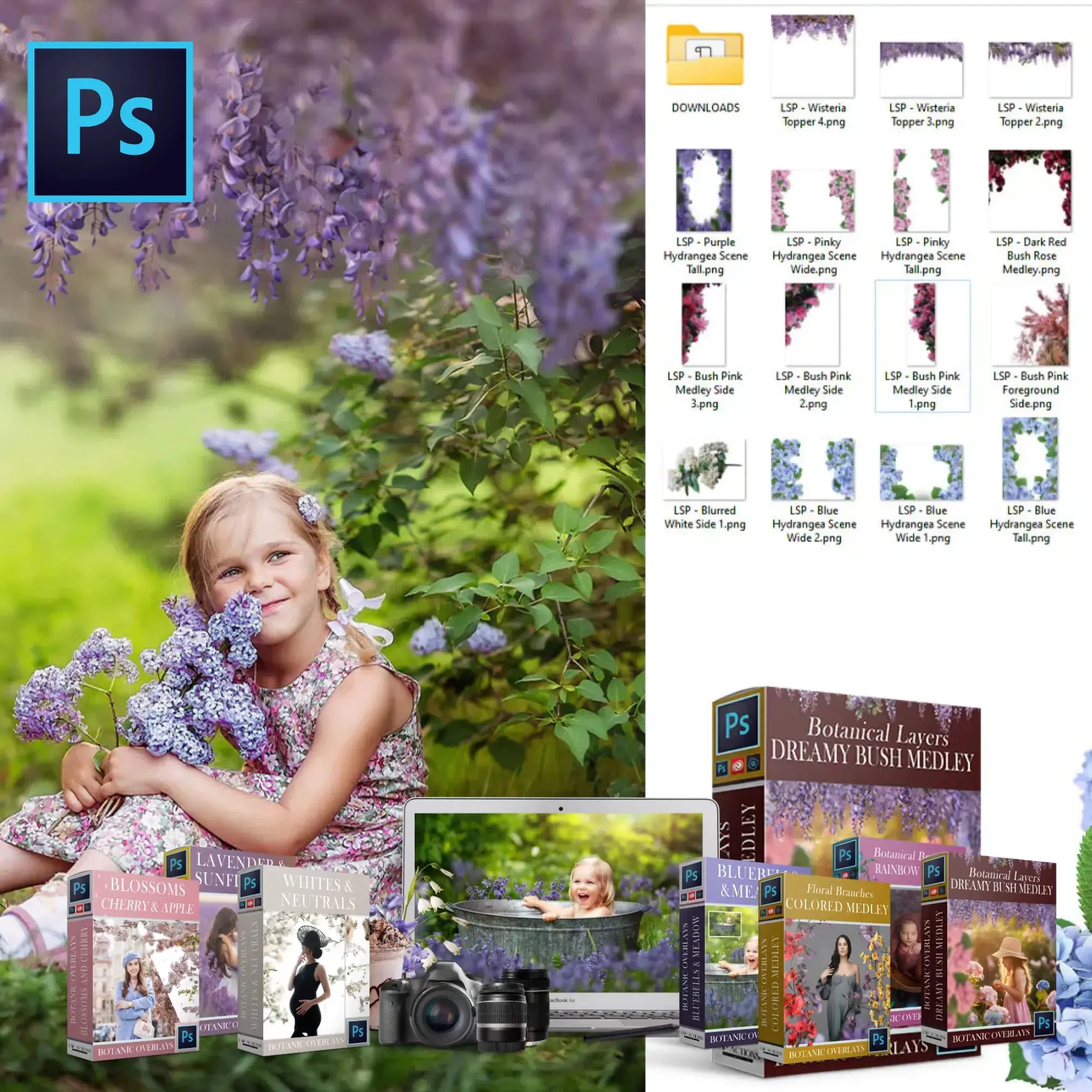 Botanical Overlays - The ENTIRE Bundle   Extras