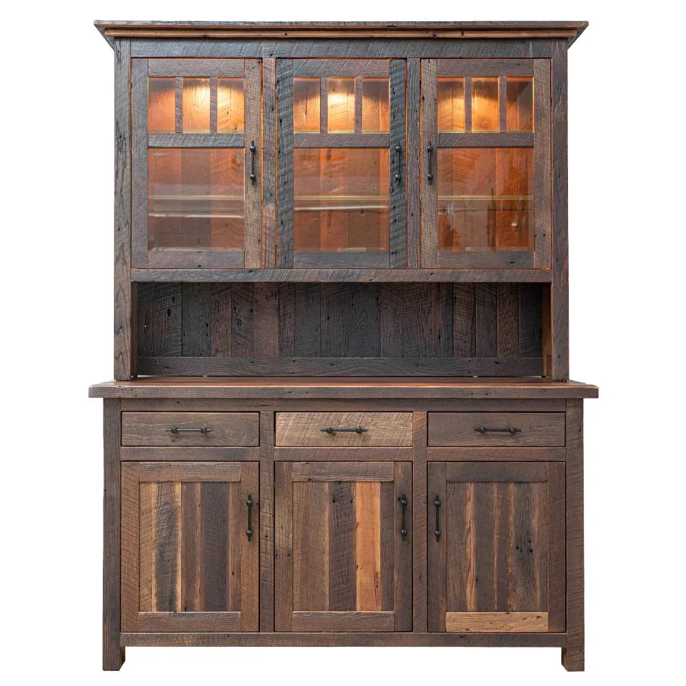 Bristol Rustic Reclaimed Wood Hutch