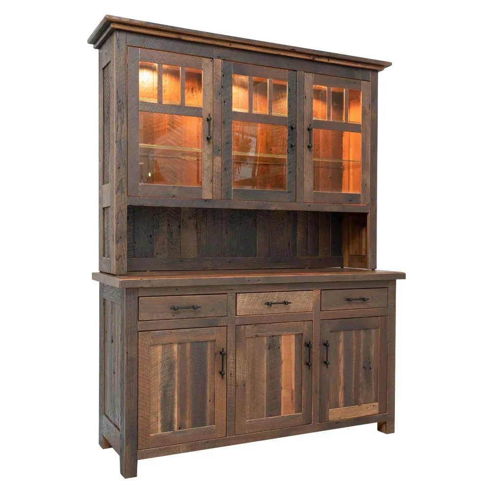 Bristol Rustic Reclaimed Wood Hutch
