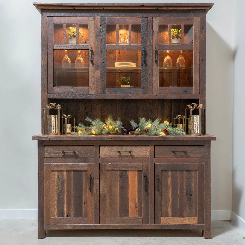 Bristol Rustic Reclaimed Wood Hutch