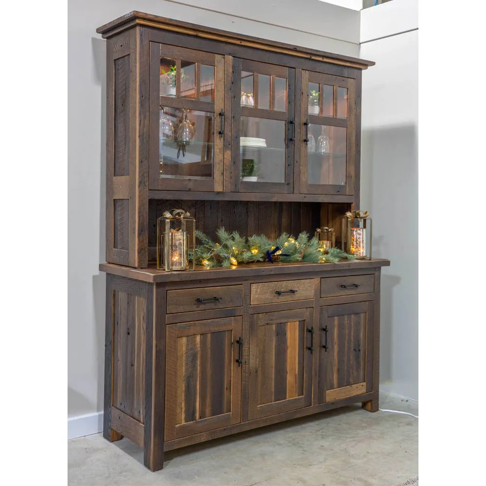 Bristol Rustic Reclaimed Wood Hutch