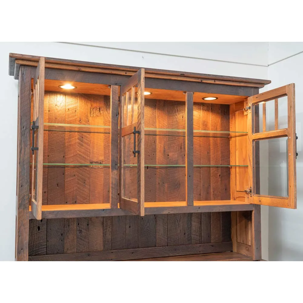 Bristol Rustic Reclaimed Wood Hutch