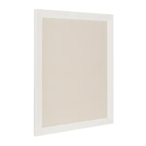Brucie Framed Wall Mounted Corkboard/Bulletin Board Union Rustic Color: White Size: 29" H x 23" W x 1" D