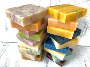Bulk Soap Sampler, Handmade Soap Variety, Custom Gift Box Options