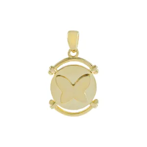 Butterfly Coin Charm