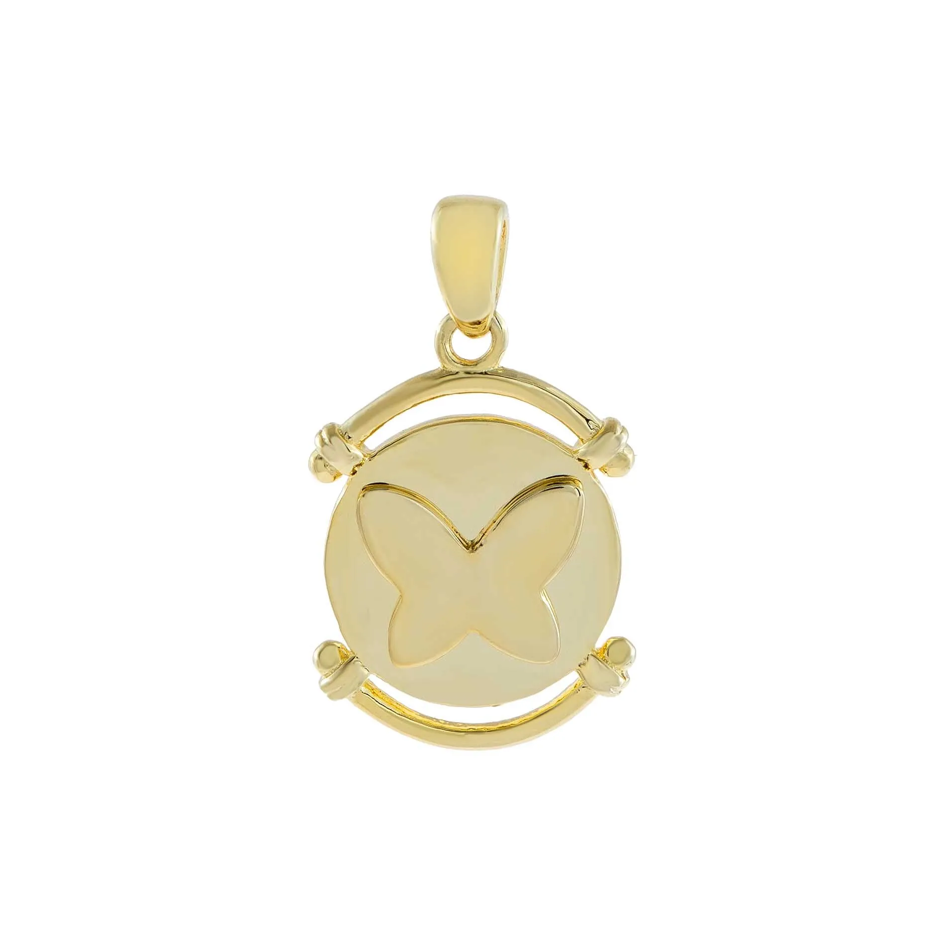 Butterfly Coin Charm