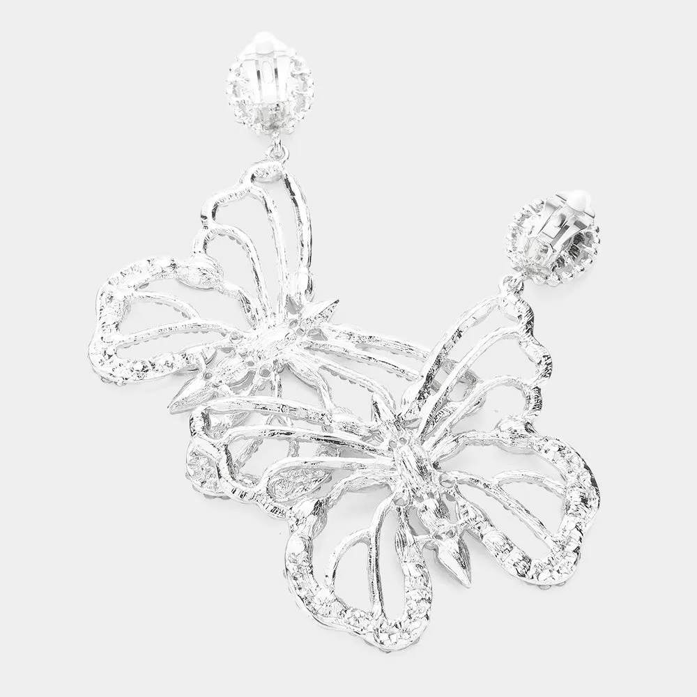 BUTTERFLY DREAMS LUXE EARRINGS (CLIP ON)