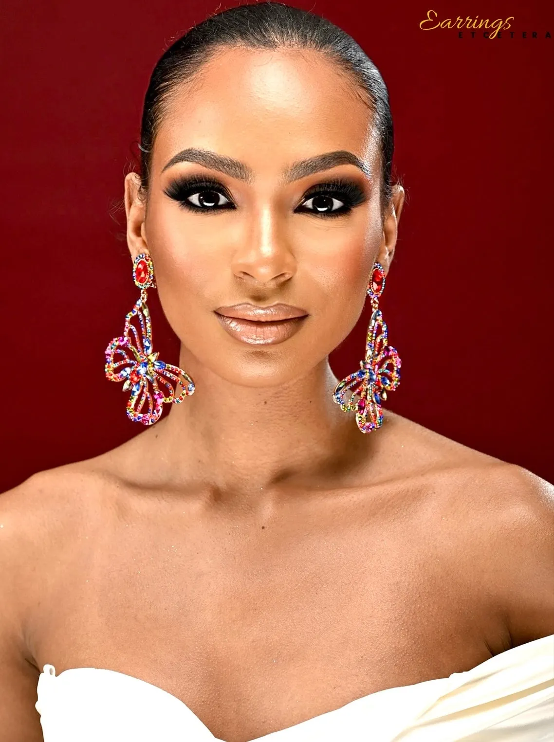 BUTTERFLY DREAMS LUXE EARRINGS (CLIP ON)