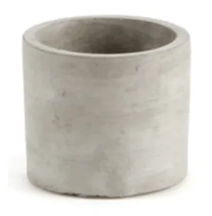 Cachepot, Concrete Pipe, 3"