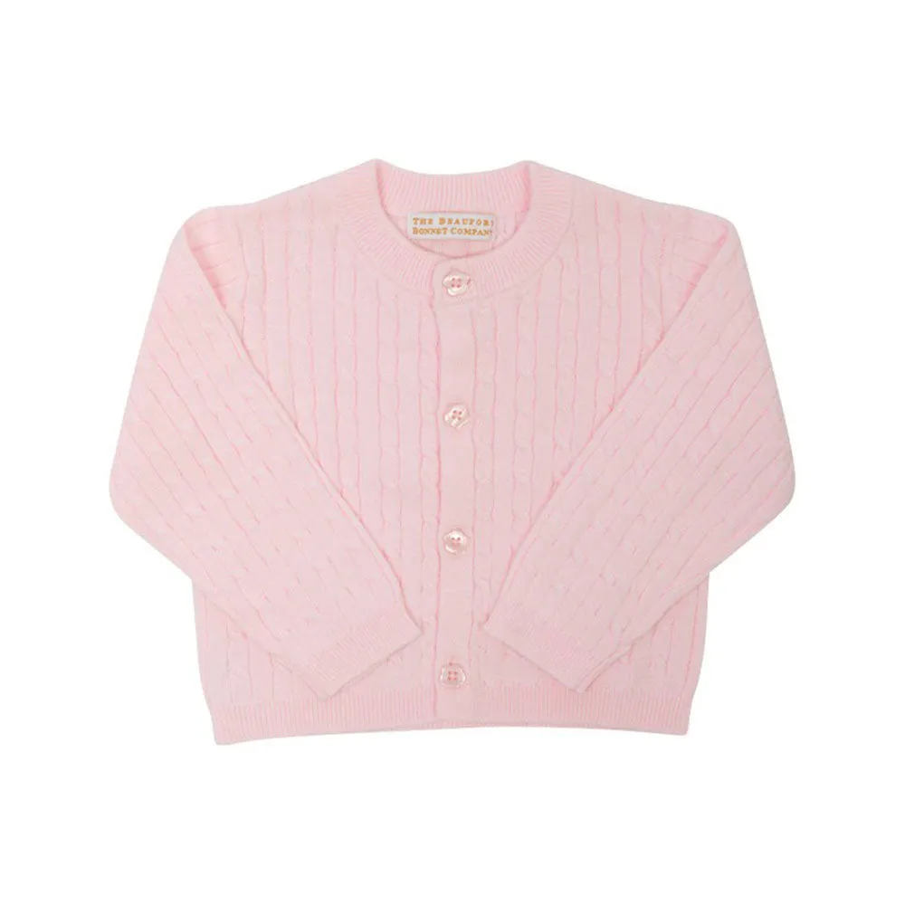 CAMBRIDGE CABLE KNIT CARDIGAN 0-6M