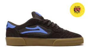 Cambridge - Chocolate/Light Blue UV Suede