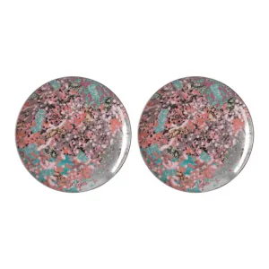 Carrol Boyes Rosy Side Plate Set Of 2