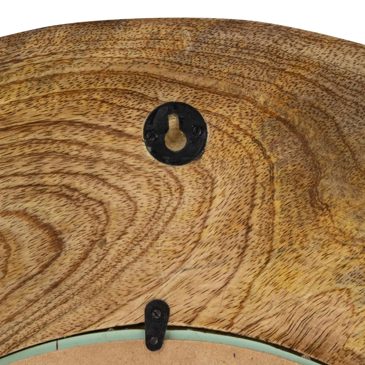 Carved Mango Wood Mirror