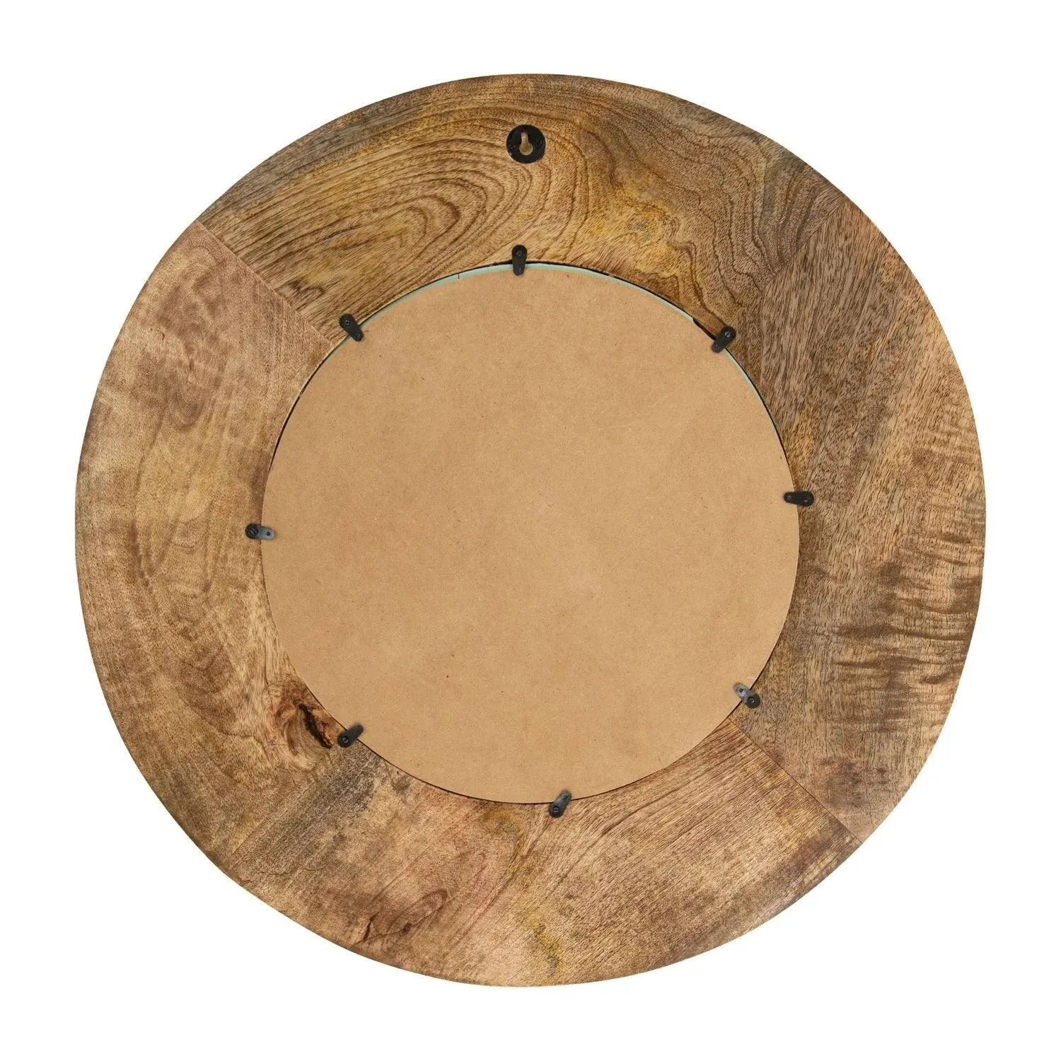 Carved Mango Wood Mirror