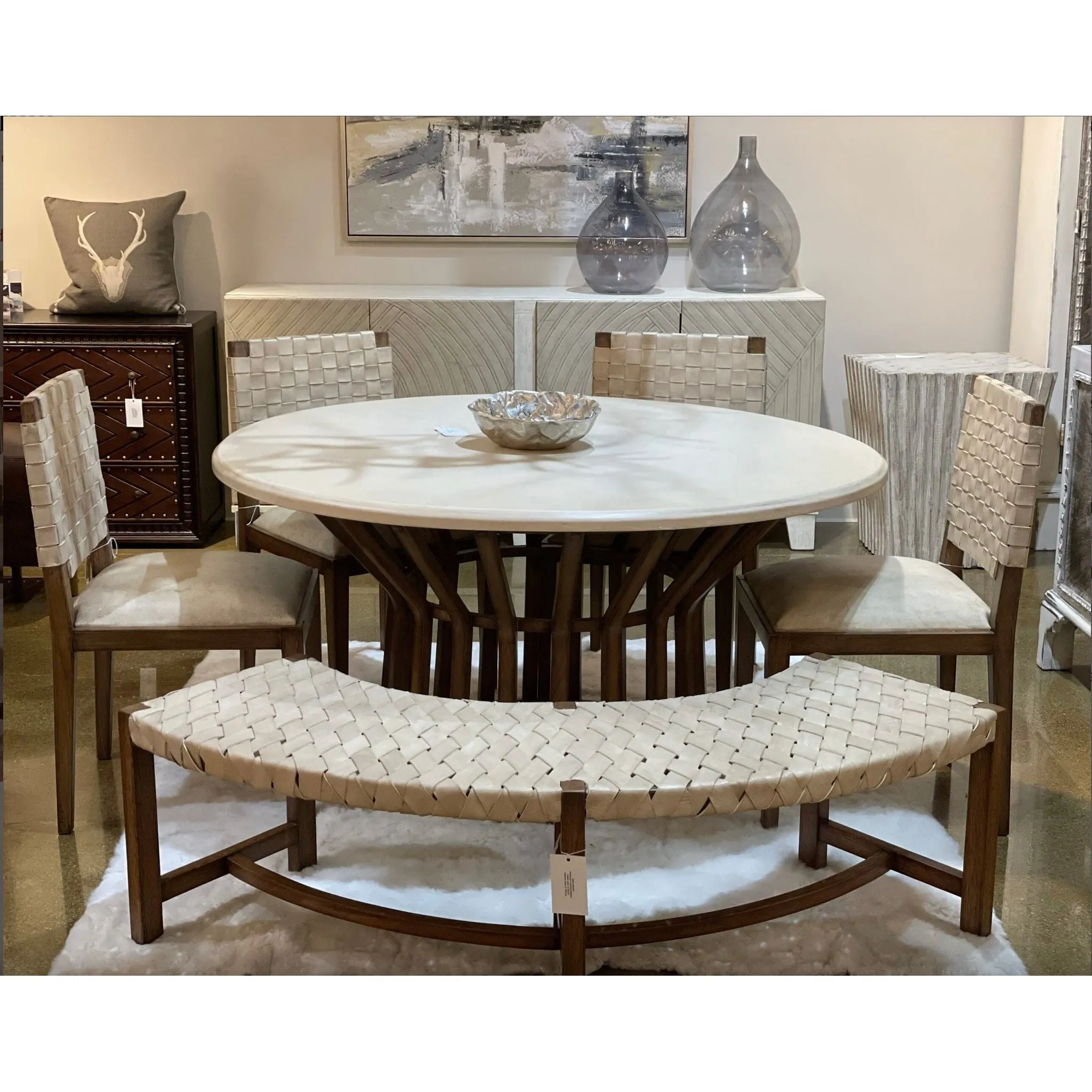 Casa Bonita Modern Rustic Laguna Dining Table