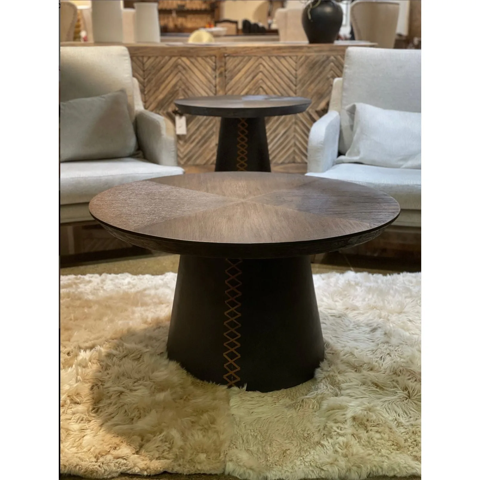 Casa Bonita Modern Rustic Lucca End Table