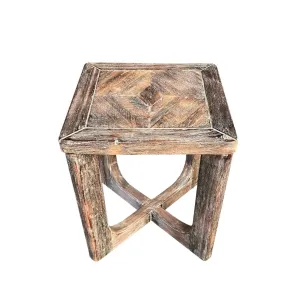 Casa Bonita Modern Rustic Milan End Table