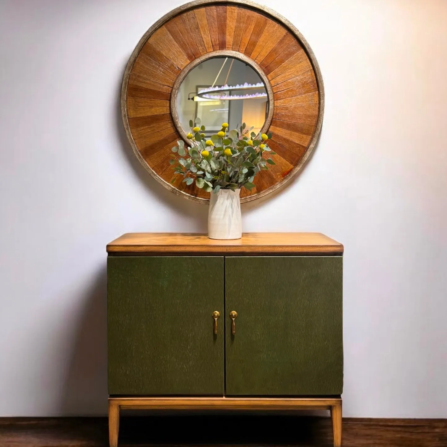 Casa Bonita Modern Rustic Rafael Leather Chest