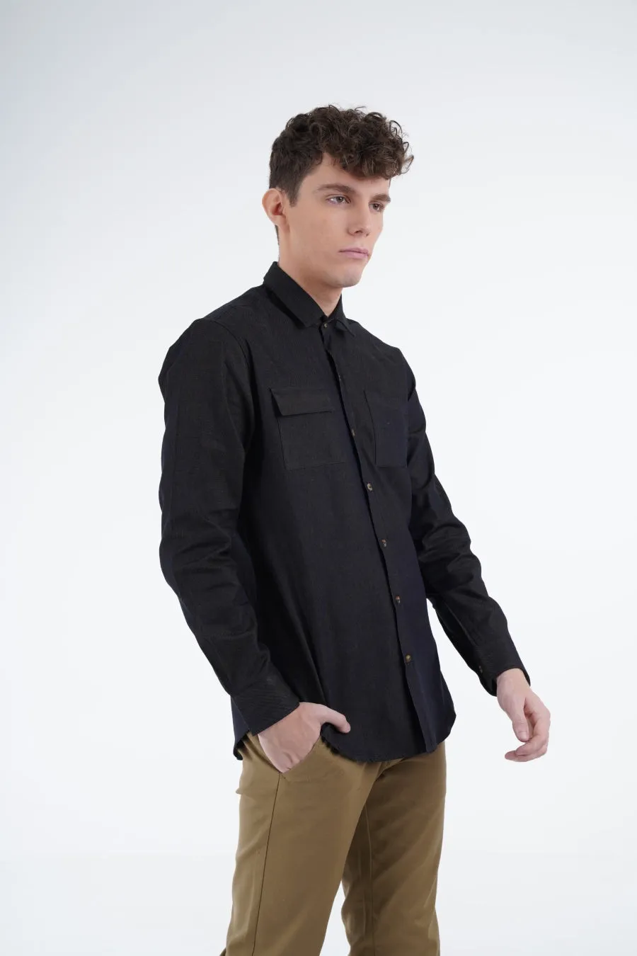 Charcoal Shady Shirt