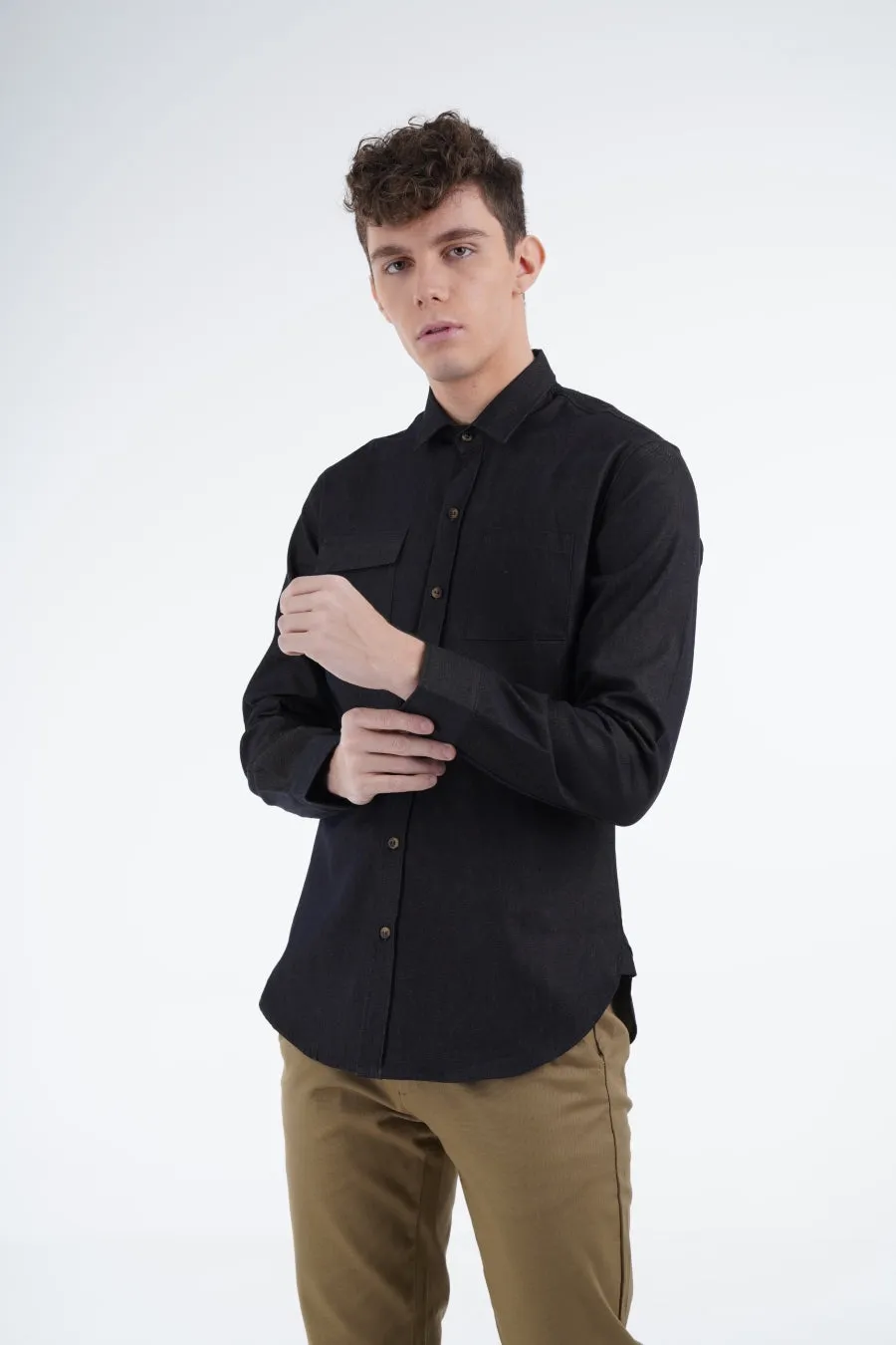 Charcoal Shady Shirt