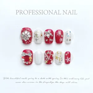 Charming Snowflake – Winter Holiday Glow with Magical Sparkle