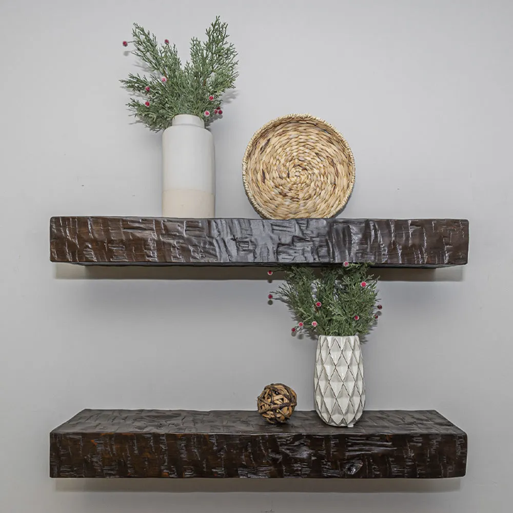 Cherry Wood Floating Shelf