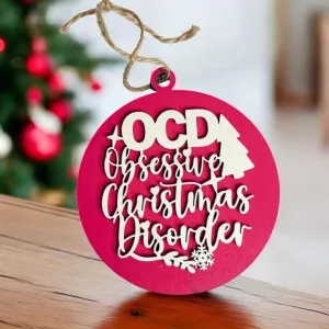 Christmas Wooden Ornaments