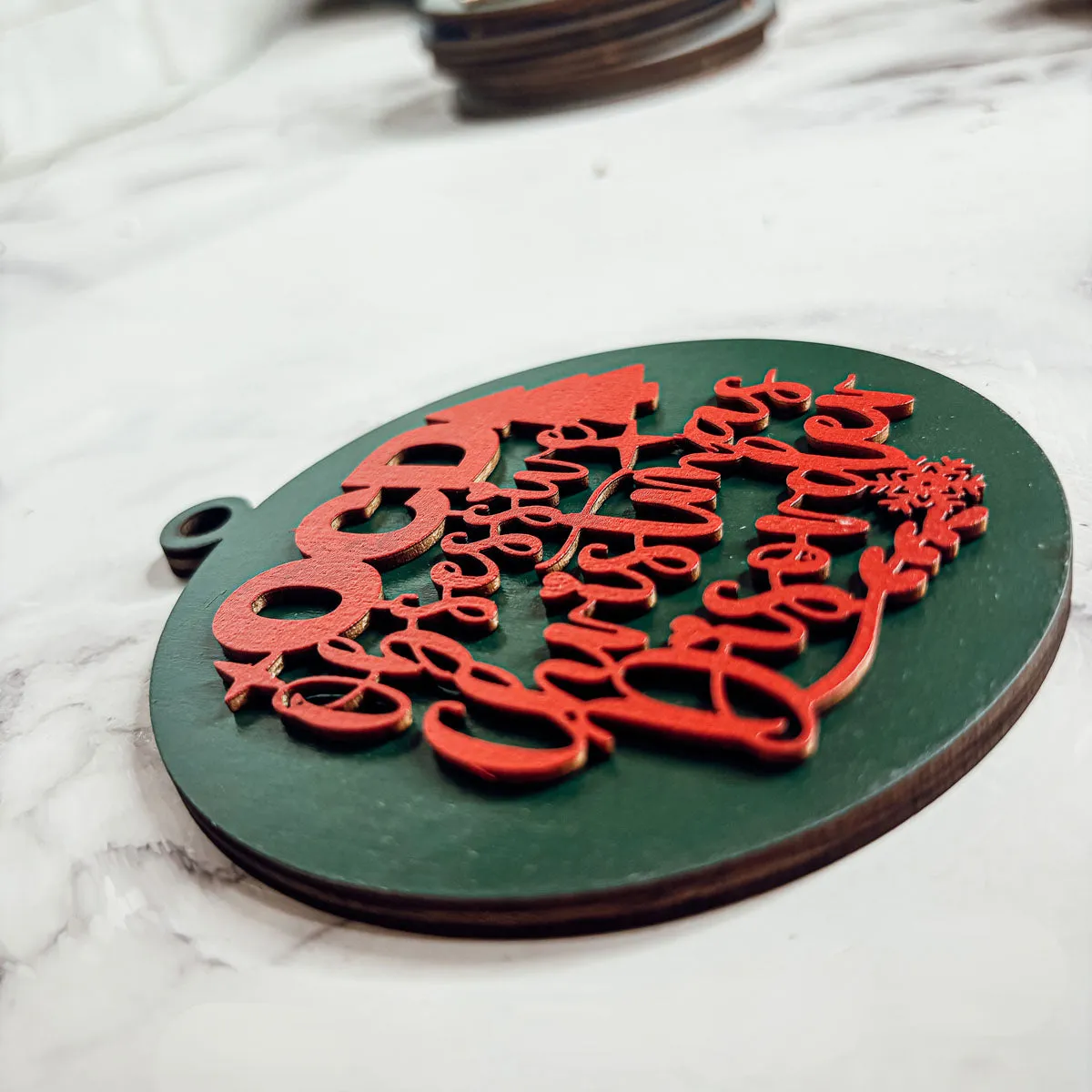 Christmas Wooden Ornaments