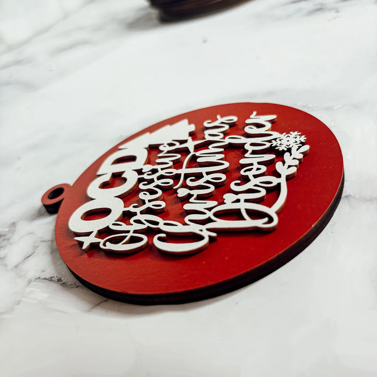 Christmas Wooden Ornaments