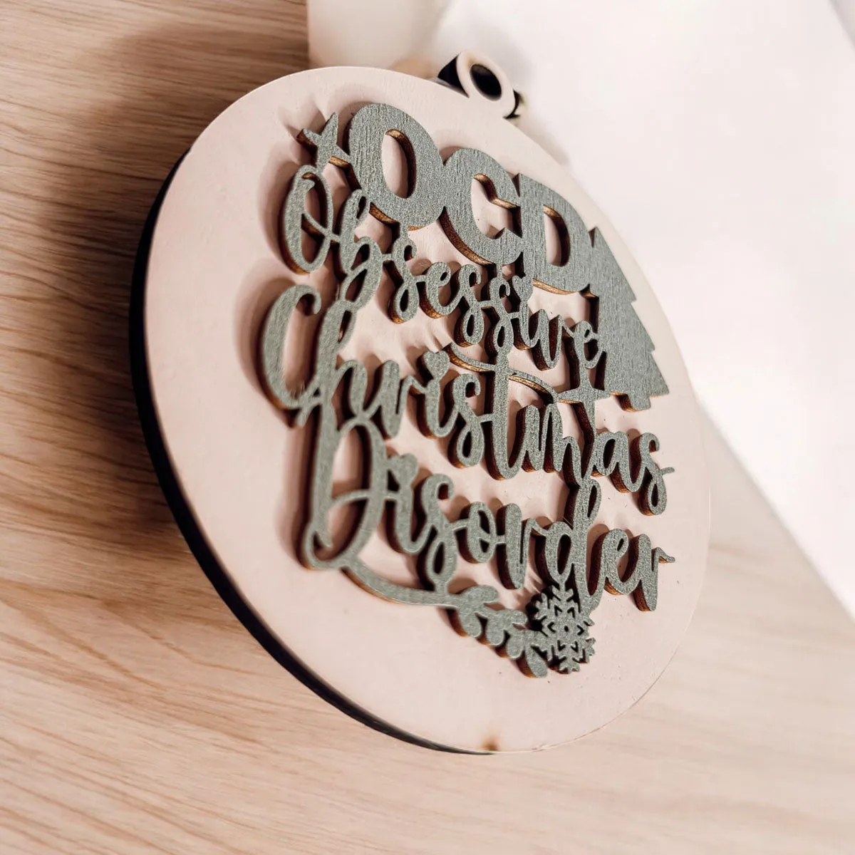 Christmas Wooden Ornaments