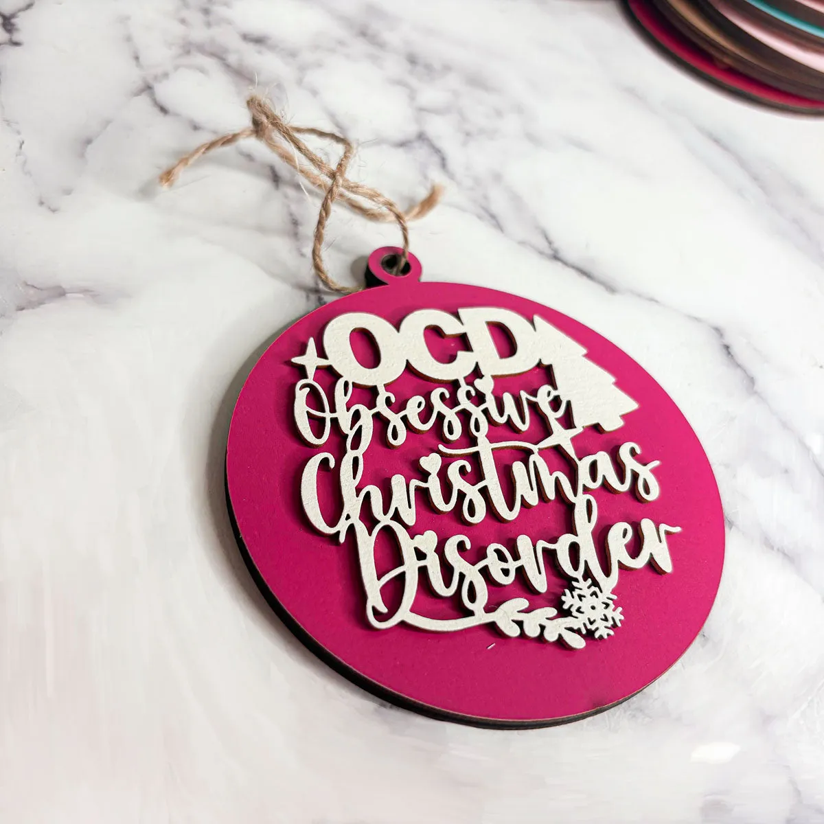 Christmas Wooden Ornaments