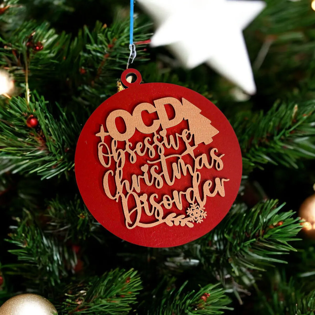 Christmas Wooden Ornaments