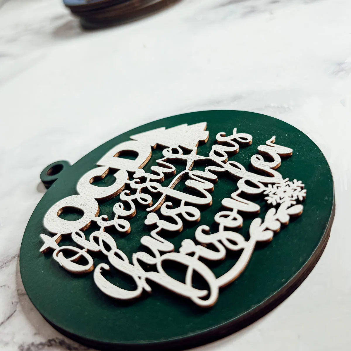 Christmas Wooden Ornaments