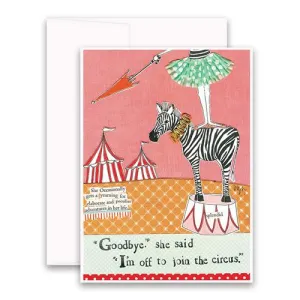 Circus Adventure Greeting Card